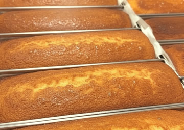 オーブンで焼成