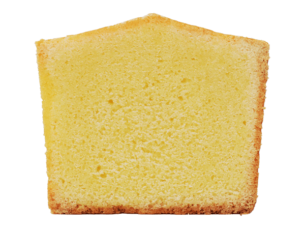 卵とアーモンドが香るプレーンパウンドケーキ